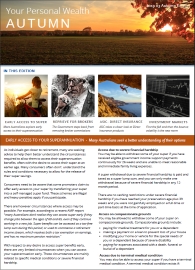 Your Personal Wealth Autumn 2019