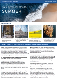 Your Personal Wealth Summer 2018